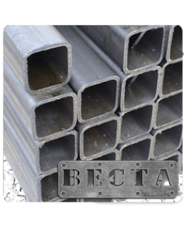 Труба профільна н/ж марка 12X18H10T 40х40х1,5 мм