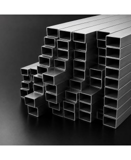 Труба профільна н/ж марка 12X18H10T 80х80х2,0 мм