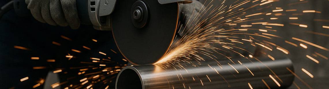 Веста надає послуги з різання нержавіючих труб